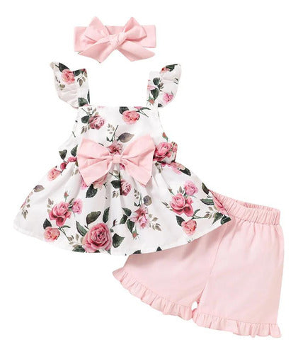 I AM KIDS Dress Set with Shorts 0