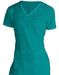 Fitted Medical Jacket with V-Neck and Spandex Trims 3