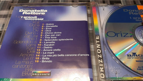 Donatella Rettore - I Grandi Successi - Cd Importado Unico 2