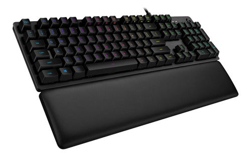 Logitech G513 Mechanical Gaming Keyboard RGB with Wrist Rest USB 0