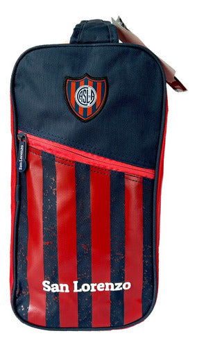 San Lorenzo Botinero Licencia Oficial Escudo Bordado 0