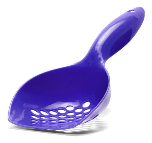 Cat Litter Sifting Scoop - Blue 0