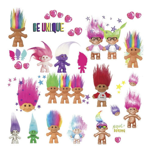 Vinilo Decorativo Pared [160wvnxo] Trolls 1