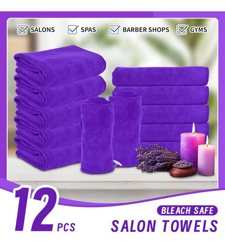 Precious Harvest Super Absorbent Microfiber Salon Towel 3