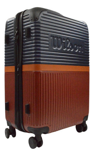Wilson 28-Inch Casual Blue Unisex Suitcase 1