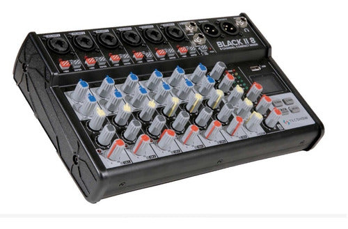 Consola Mixer Usb Grabacion Bluetooth 8 Canales Black 8 1