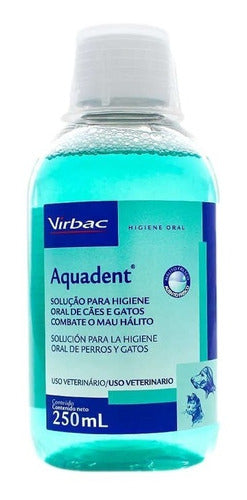 Aquadent Virbac 250ml Oral Rinse for Dogs and Cats 0