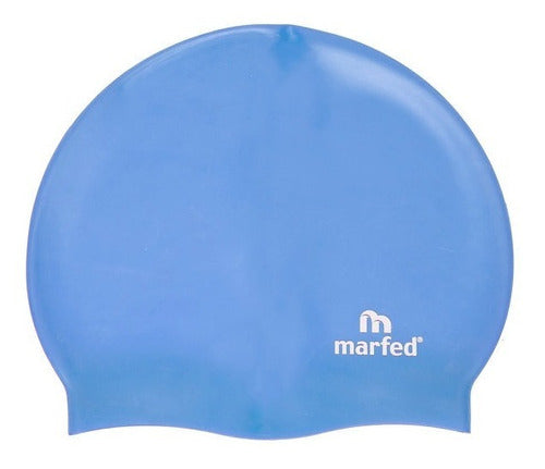 Marfed Silicone Adult Swim Cap - Plain - Olivos 6