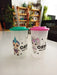 10 Personalized Transparent Souvenir Cups with Name 54