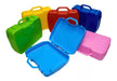 Set of 10 Mini Plastic Suitcases Colors Souvenir Candy Bar 6