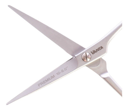 Vanta Premium 10 Professional Line Microdentated Cutting Scissors 6.0" 4