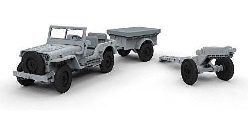 Airfix 1:72 Kit De Jeep Aerotransportado Britanico Willys () 2