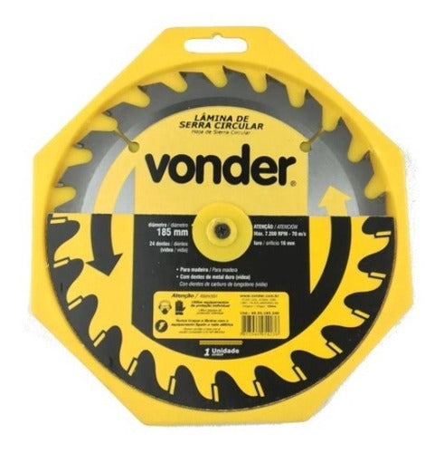 Vonder Circular Saw Blade with 40 Metal Teeth 0