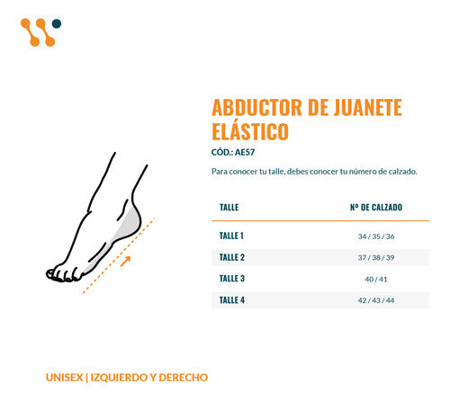 D.E.M.A. Corrector Hallux Valgus Toe Separator Abductor Elastic Pair 1