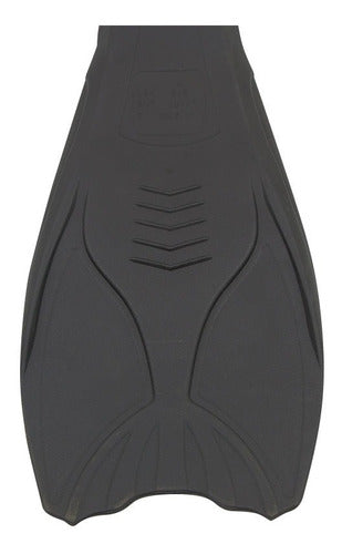 Patas De Ranas Par Natacion Negro Talle Xl 43-45 Meiso 1