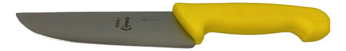 Eskilstuna Butcher Knife 17.5cm Stainless Steel Yellow 0