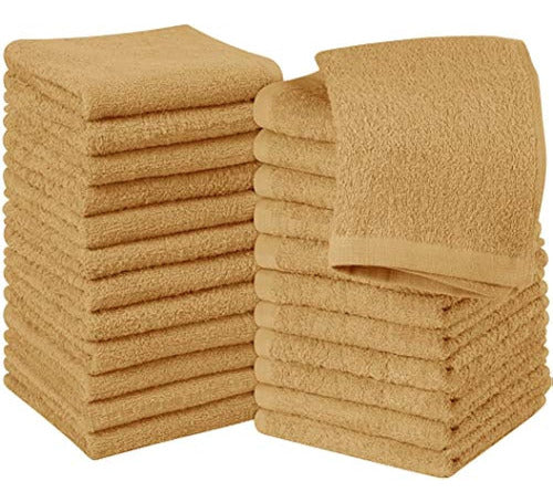 Utopia Towels Utopia Towels Juego De Paños De Algodón Beige - Paquete De 2 0