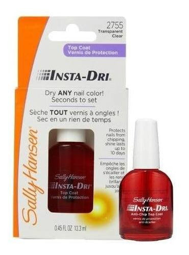 Esmalte Uñas Top Coat Sally Hansen Insta-dri Manicuría 0