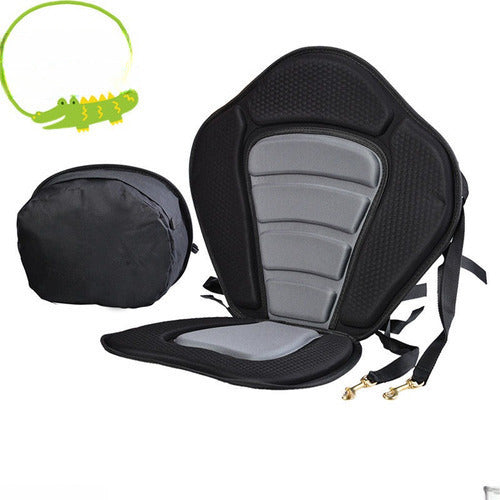 Acolchado Ajustable Asiento Kayak + Mochila Desmontable Cano 2