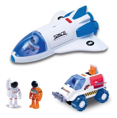 Wabro Astro Venture Vehicle and Spacecraft with Astronauts 63140 2