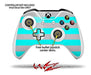 Set De Skin Estilo Psycho Stripes Teal Neon Y Gray Decal Sty 1