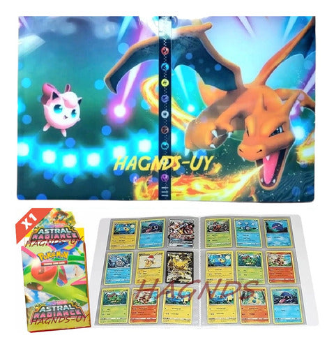 Album Cartas Pokémon Original Para 432 Cartas Nuevo 5