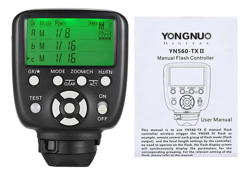 Yongnuo YN560-TX Manual Flash Controller for Canon YN-560 3