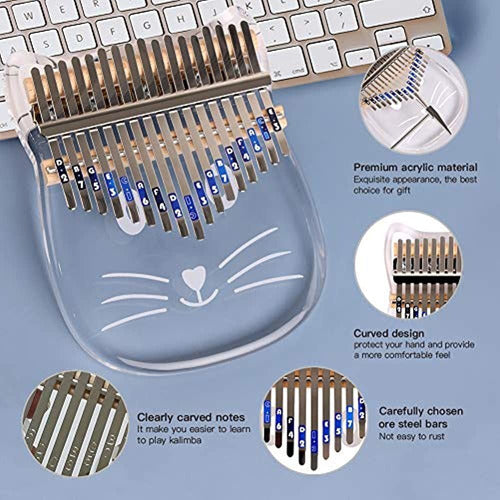 ActFun Kalimba Thumb Piano, Portable Finger Piano Instrument 1