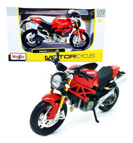 Maisto 1:12 Motorcycles - Assorted Ploppy.6 381387 1