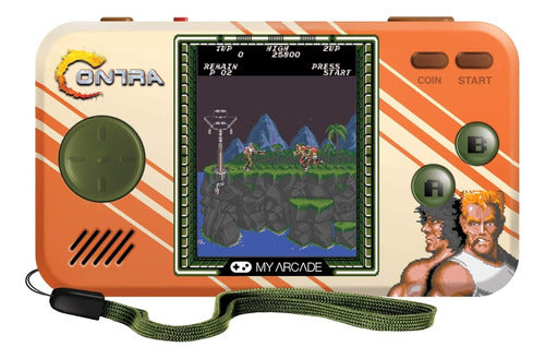 My Arcade Contra & Super Contra Pocket Player Pro Portable 0