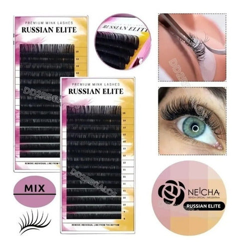 Neicha Russian Elite Eyelash Extensions Natural Mix 9