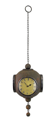 Design Toscano Grunge Victorian Four-Sided Hanging Sphere Clock 3