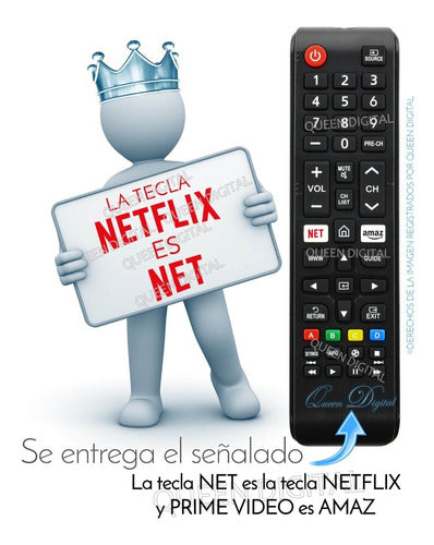 Remote Control for Samsung Bn59-01347a Netflix Amazon 1
