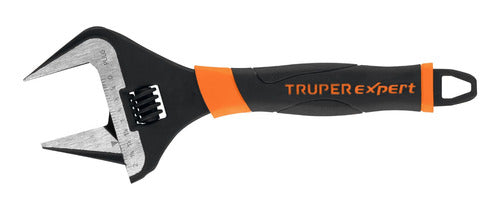 Truper Expert Wide Jaw Adjustable Wrench 10 Inches PET-10XA 2