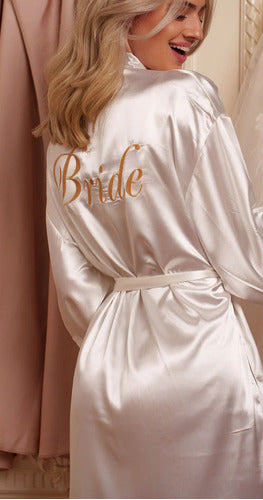 Satin Bride Robe. Wedding or My XV 2