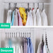 Morshop Space-Saving Organizer Hangers - Holds Up to 12 Garments 5