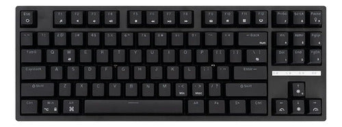 Kit De Teclado Mecánico Con Cable R87 Con Interruptor Rojo D 0