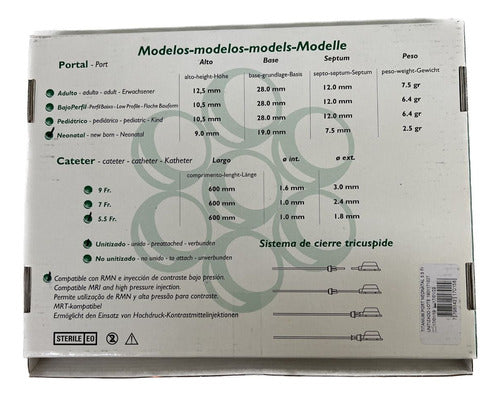 Lexel Cateter Implantable Neo - Unitizado N°5.5 1