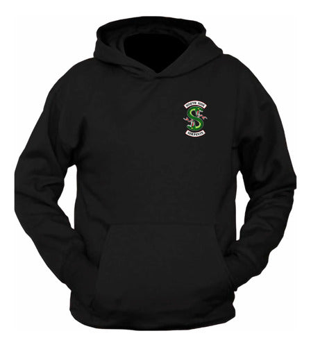 Aloja Print Riverdale South Side Serpents Hoodie 0