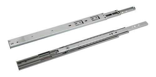 Meaton Telescopic Sliding Rail Narrow Soft Close 400mm 0