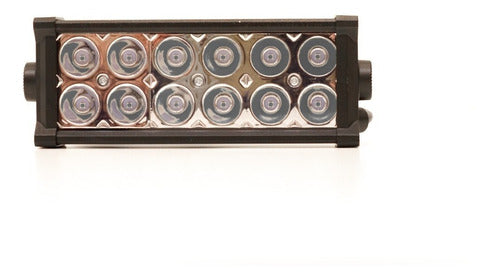 LUX LED LIGHTING Barra Led 36w 12 Led Spot 3240lm Auto 4x4 Cuatri Off Road 3