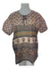 HHG SA Short Sleeve Blouse Maya 100% Imported Cotton Hindu 3