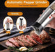 Pepper Rechargeable Electric USB Salt and Pepper Grinder 6