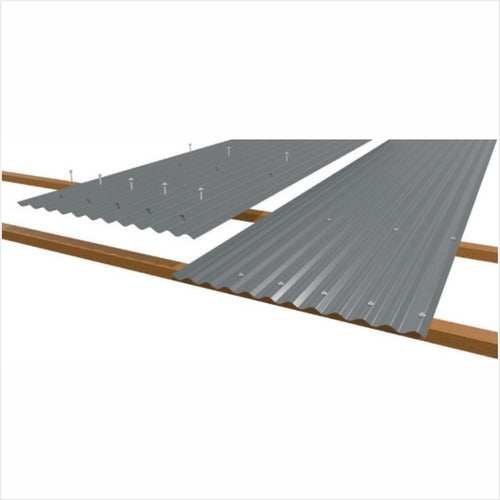 Hexa Needle Screw 14 X 2 Roof Sheet Wood - Pack of 100 Units 1