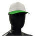 White Caps with Color Velcro 100% Polyester 10 Units 1