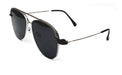 Good Look Clip On Aviator Metal Frames with Polarized Black Lenses 7