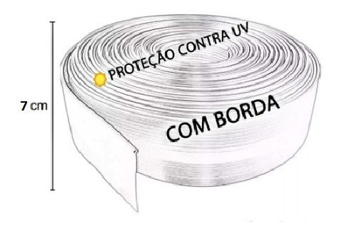 Limitador Separador Divisor Grama C/ Borda 50m (7cm Altura) 6