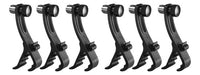 6-pack Adjustable Drum Clip Mic Clips 0