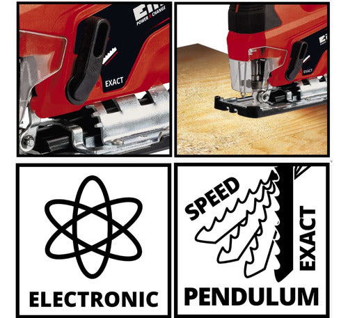 Einhell TC-JS 18 Li (1x2,5 Ah) + Battery Wireless Jigsaw 1