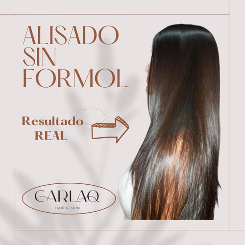 CarlaQ Formaldehyde-Free Smoothing Kit + Neutral Shampoo 1